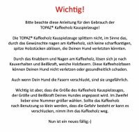 TOPAZ® Kaffeeholz Kauwurzel Kauspielzeug für...
